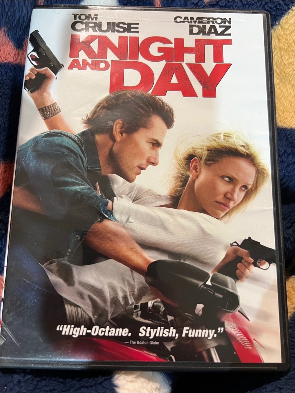 Knight and Day (Tom Cruise & Cameron Diaz) Movie DVD